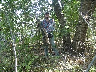 John with the cache.