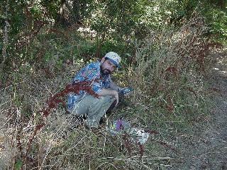 John with the cache.