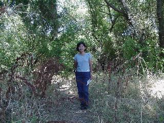 Aciu on the trail.