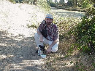 John with the cache.