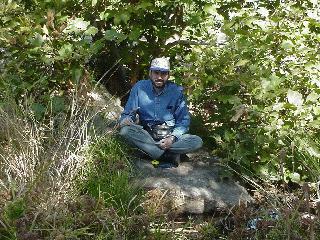 John with the cache.
