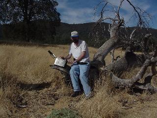 John with the cache.