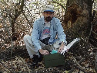 John with the cache.