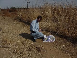 John with the cache.