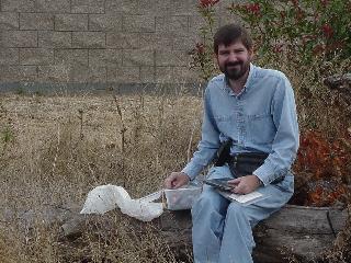 John with the cache.