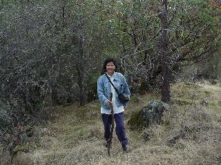 Aciu after finding cache.