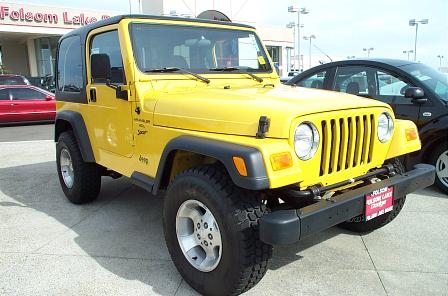Yellow Jeep