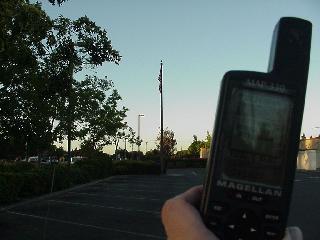 In front of EG Post Office