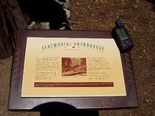 Round House plaque