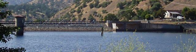Close-up of Dam