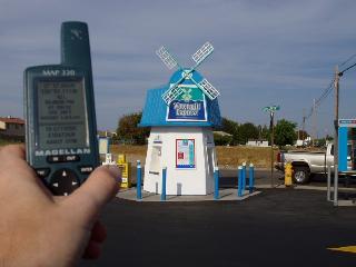 Windmill pumping water