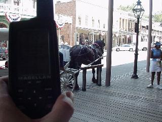 Hitching Post in Old Sacramento