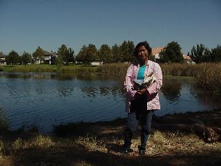 Aciu by creek in Elk Grove