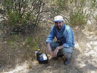 John with the cache.