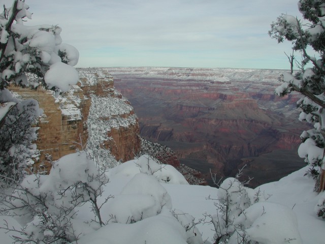 Winter in the Grand Canyon