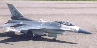 Combat Models F-16/YS45 w/tuned pipe