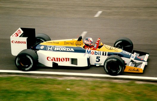 Mansell and Williams チャンピオンへの道 Nigel Mansell Images: 1985