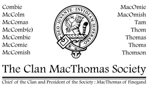 MacThomas crest with sept names