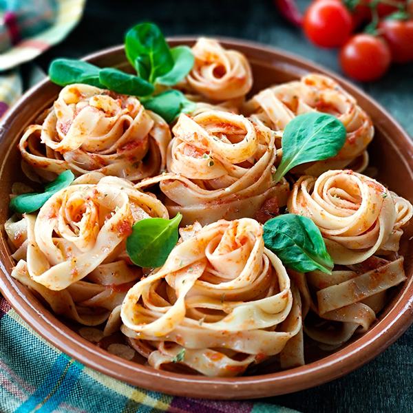 Fettuccine Dish