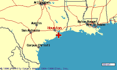Map of the San Leon area