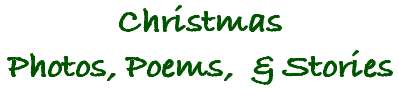 christmas poems line bar