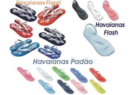Os tipos de Havaianas no mercado
