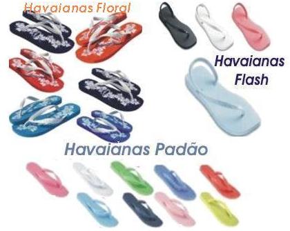 Os tipos de Havaianas no mercado