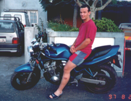 Eu e a minha moto!