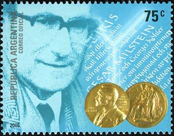 C�sar Milstein 1984 Nobel prize winner for his work on monoclonal antibodies ~ breakthrough discovery on diagnosis and therapy of cancer