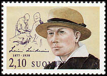 Who is this lady honored by Finland? Laimi Leidenius