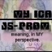 My take on my JS-Proms (only 2001 presently available)