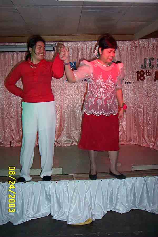 A Traditional Filipino Dance presented by our Christian Education Ministry Head and our Ptra.