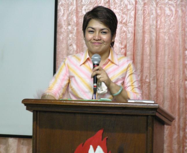 Sis Judy delivers a Fiery Anniversary Sermon!