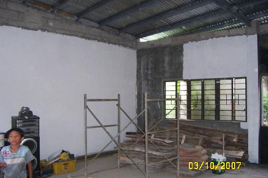 Almost finished mga kapatid!! Konting funds na lang.