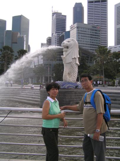 Sight-Seeing @ the Merlion Park!