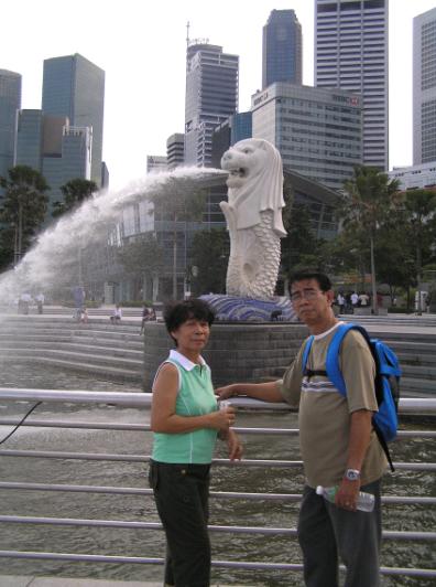 Sis. Lulu and Ptr. Rey CONQUERING SINGAPORE!!