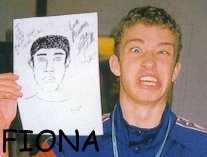 WoW! Its amazing, its looks JUST like him! lol, yeah right