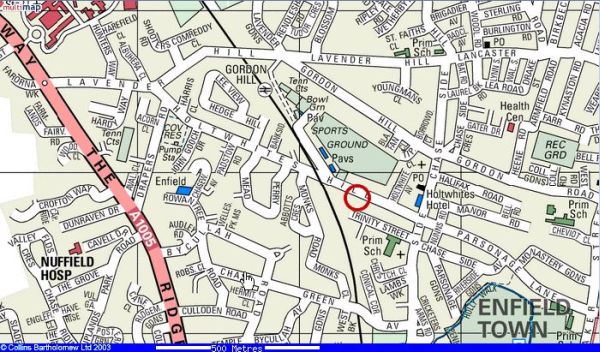 Click on map for aerial view