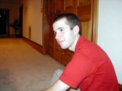 Marcus not paying attention to the camera.