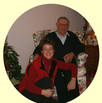Sinclair Cutcliffe with daughter, Jean