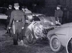 PRINCE ALY AGA KHAN AND THE FATAL CRASH IN SURESNES... MARRIED TO RITA HAYWORTH, HE WAS GOING TO A PARTY ( WITH "BETTINA" A TOP MODEL) TO MEET PORFIRIO RUBIROSA AND OTHERS...