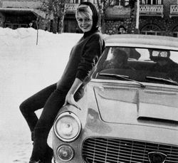 Click Me! BRIGITTE BARDOT PROMOTING THE FLAMINIA IN SWITSERLAND