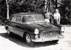 Click Me! Peter Collins & his wife Louise. They both loved the Flaminia. (Mon Ami Mate)