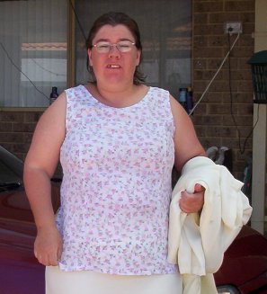 Rachael Johnson 2005 aged 31 years here.