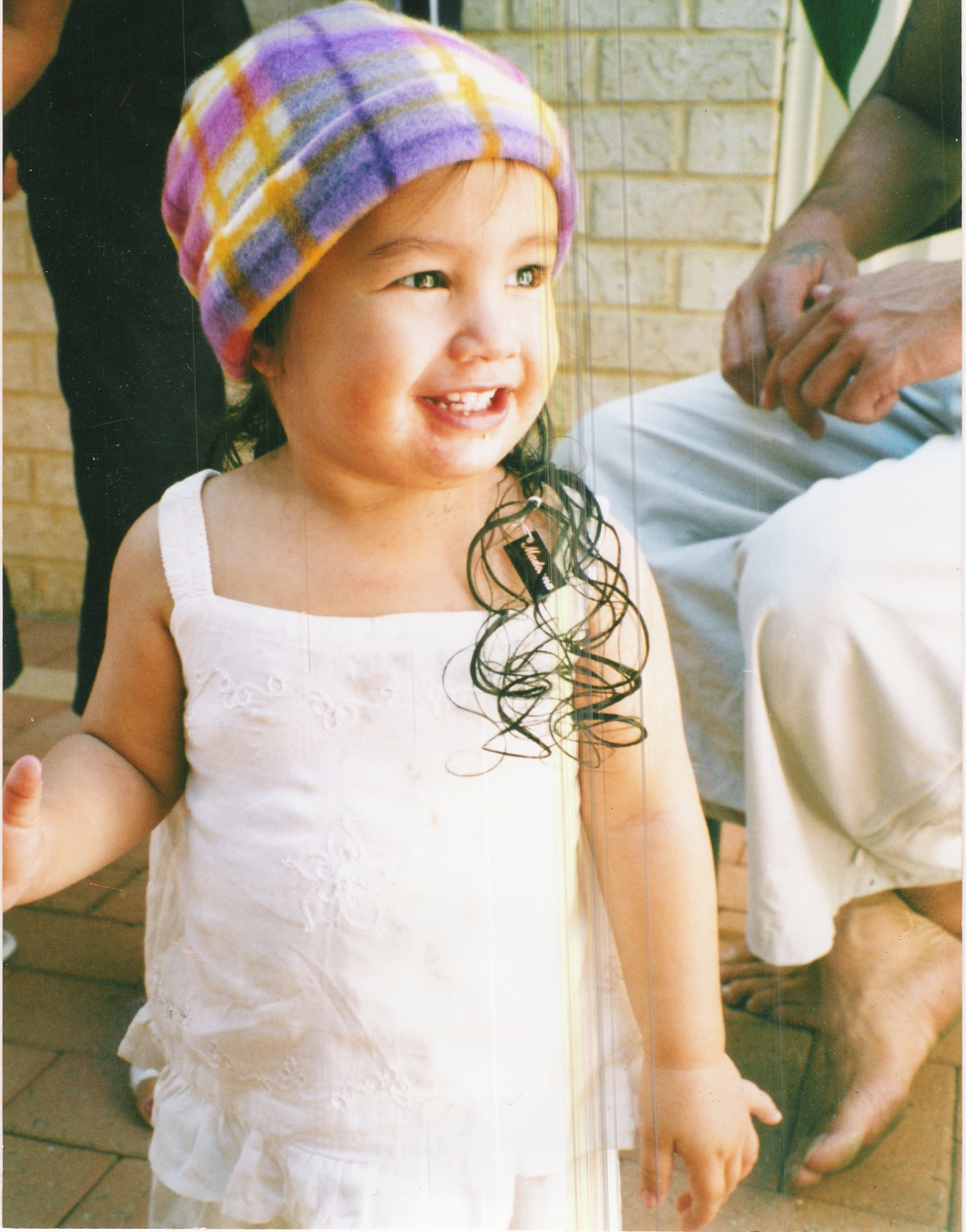 This is Alycia aged 2years.
