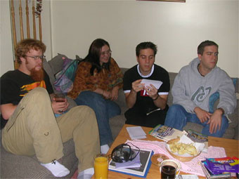 [Greg showing everyone pictures]