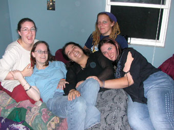 [Kat, Sarah, Amy, Josie and Trisha]