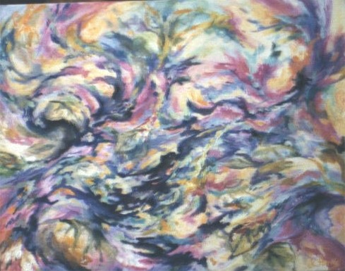 Painting Spring Wind B (oil)