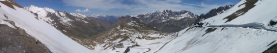 Vue Panoramique sur le Col du Galibier (c�t� Nord / Valloire)
