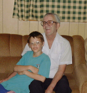 Anson and Ian, about first of May, 2001